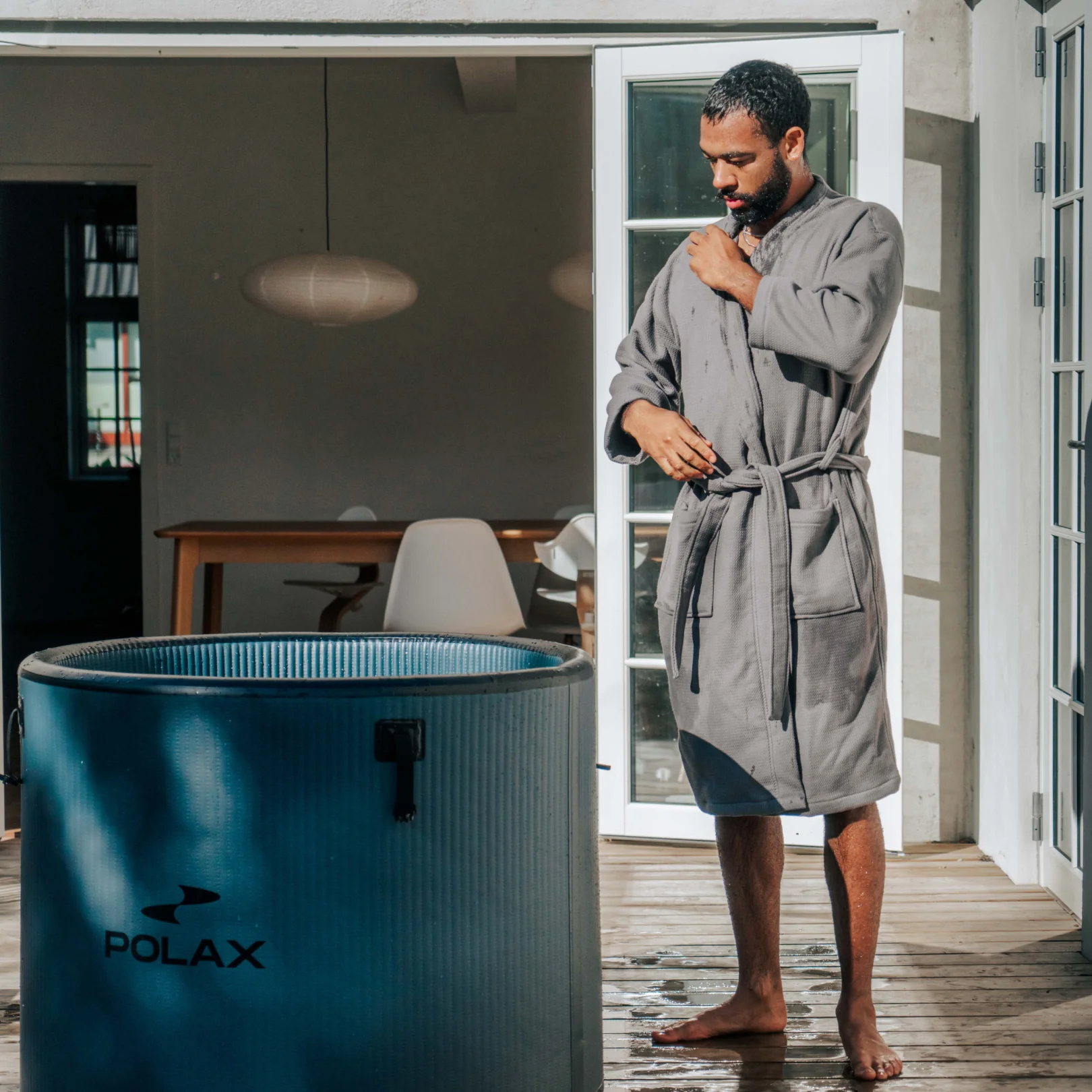 Kimono - Grå - Image 7